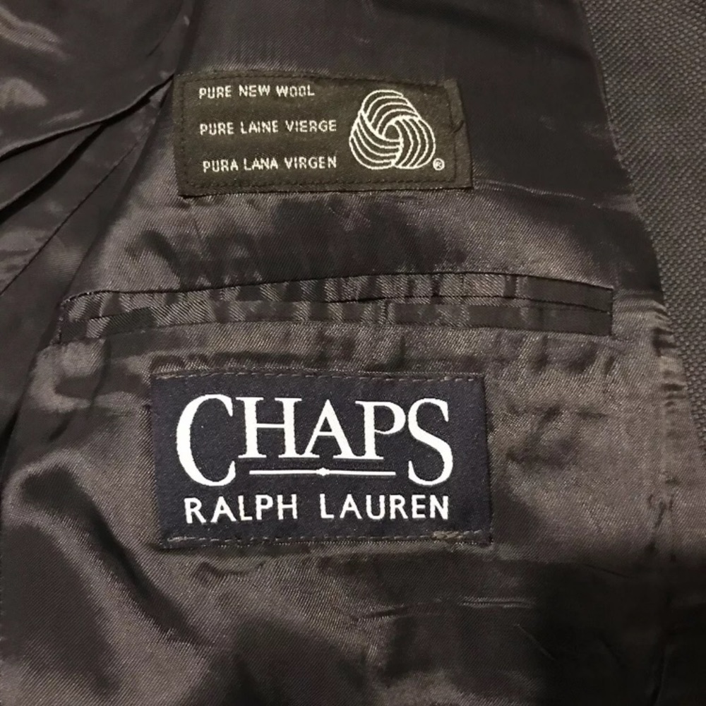 NWOT Vintage Ralph Lauren Polo Chaps Wool Suit Blazer Jacket L Sportsman stadium - Picture 13 of 13